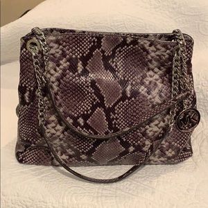 Michael Kors Snakeskin Shoulder Bag